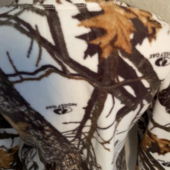 Mossy Oak Woman’s Long Sleeve Lightweight Fleece Jacket Size Small - Picture 8 of 8